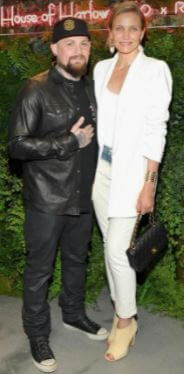 Chimene Diaz sister Cameron Diaz with her husband.